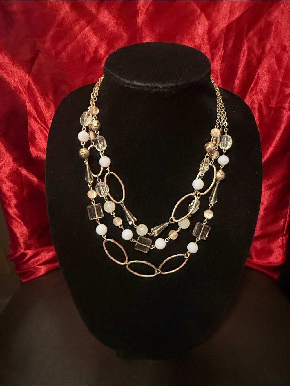Charming Charlie Rose gold layer necklace